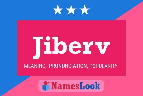 Jiberv Name Poster