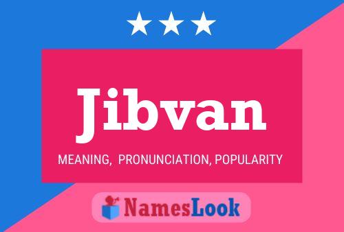 Jibvan Name Poster