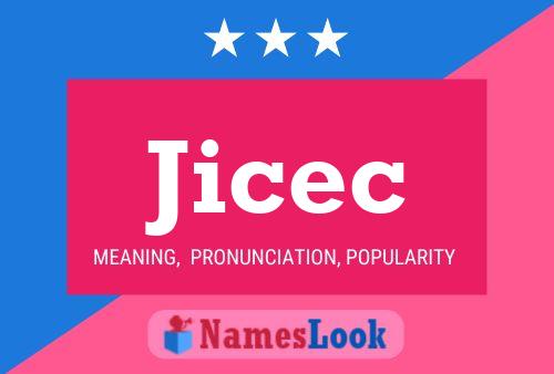 Jicec Name Poster