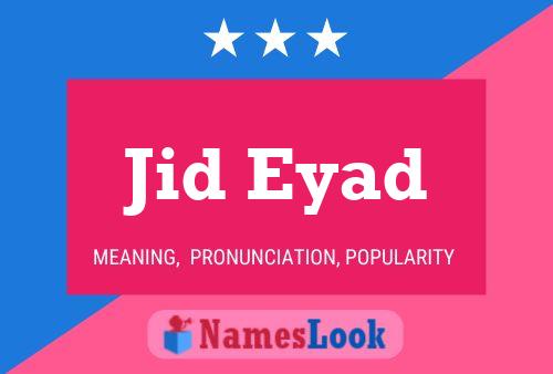 Jid Eyad Name Poster