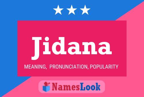 Jidana Name Poster