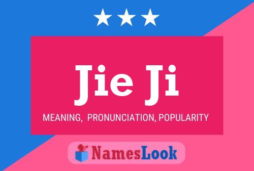 Jie Ji Name Poster