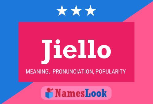 Jiello Name Poster