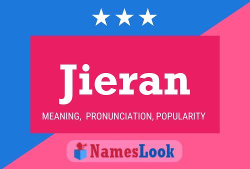 Jieran Name Poster