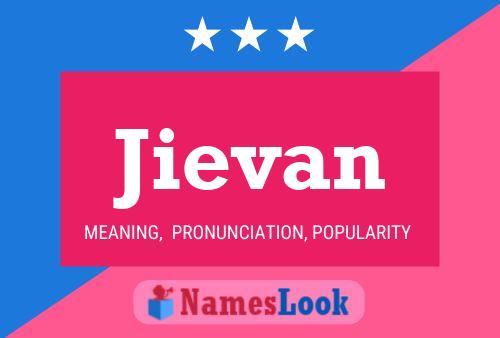 Jievan Name Poster