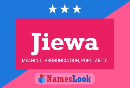 Jiewa Name Poster