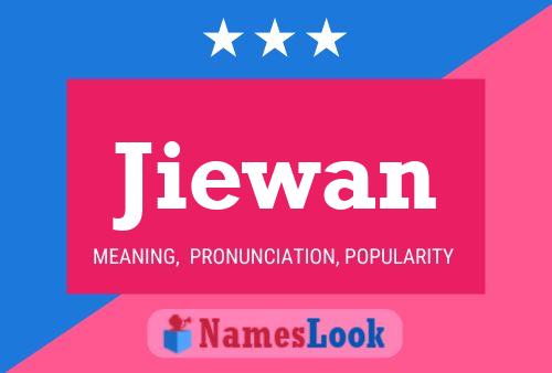 Jiewan Name Poster