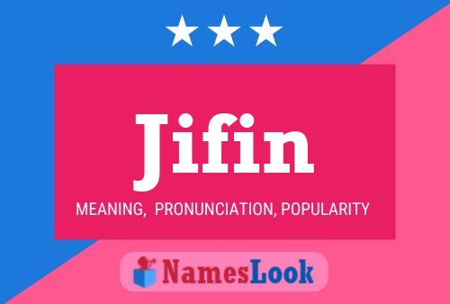 Jifin Name Poster