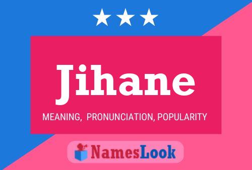 Jihane Name Poster