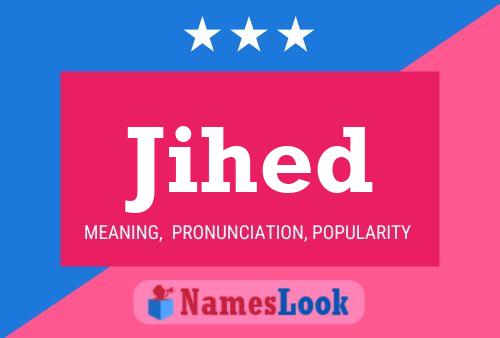 Jihed Name Poster