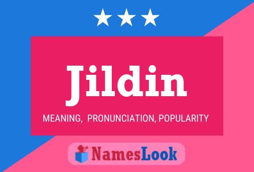 Jildin Name Poster