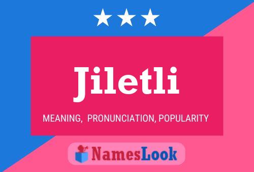 Jiletli Name Poster