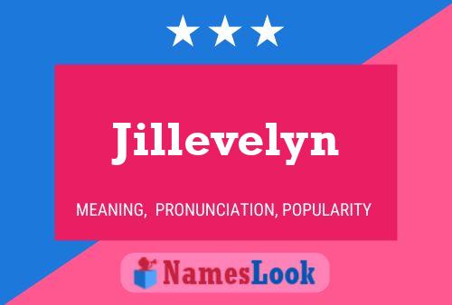 Jillevelyn Name Poster