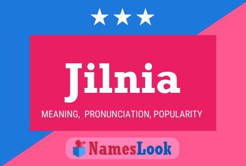 Jilnia Name Poster