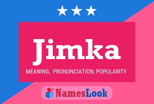 Jimka Name Poster