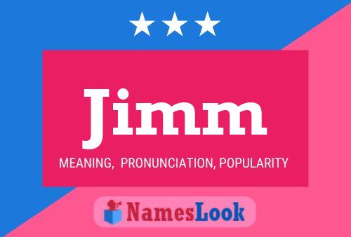 Jimm Name Poster