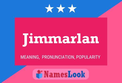 Jimmarlan Name Poster