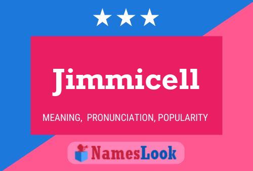 Jimmicell Name Poster