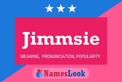 Jimmsie Name Poster