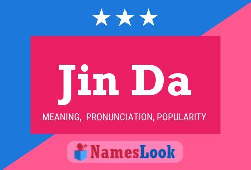 Jin Da Name Poster