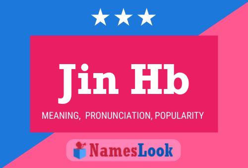 Jin Hb Name Poster