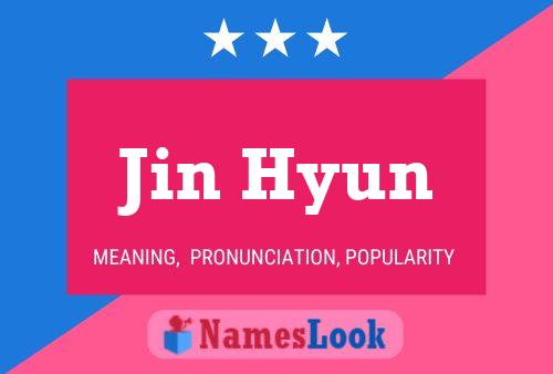 Jin Hyun Name Poster