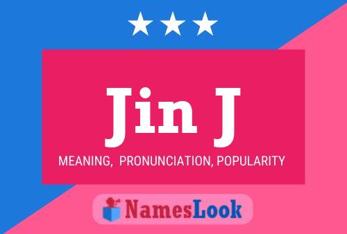 Jin J Name Poster