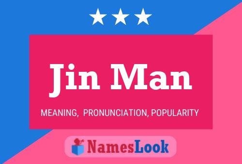 Jin Man Name Poster