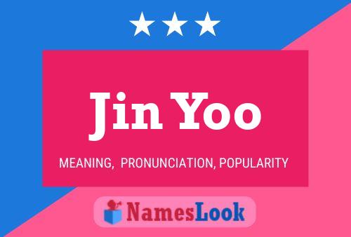 Jin Yoo Name Poster