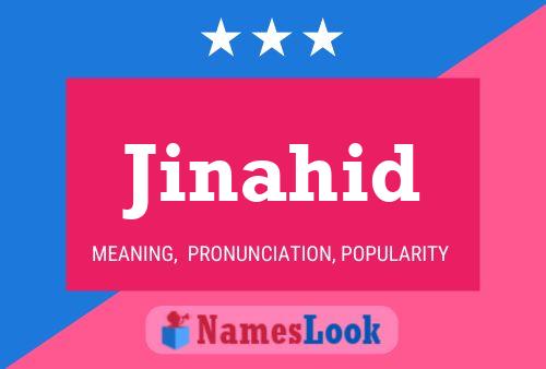 Jinahid Name Poster