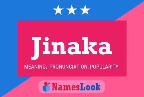 Jinaka Name Poster