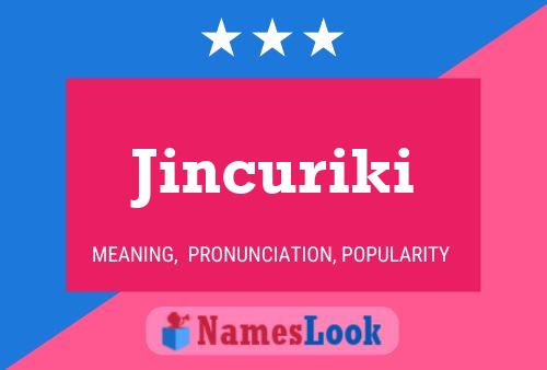 Jincuriki Name Poster