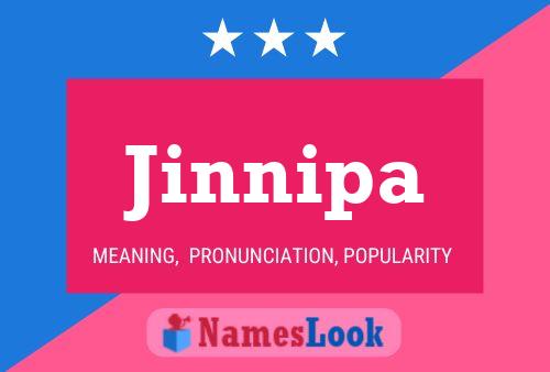 Jinnipa Name Poster