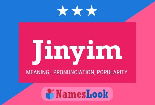 Jinyim Name Poster