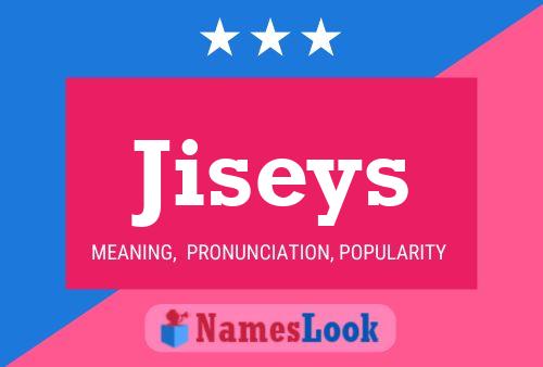 Jiseys Name Poster