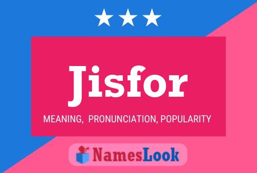 Jisfor Name Poster