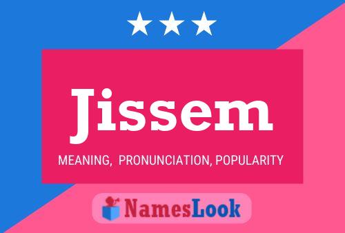 Jissem Name Poster