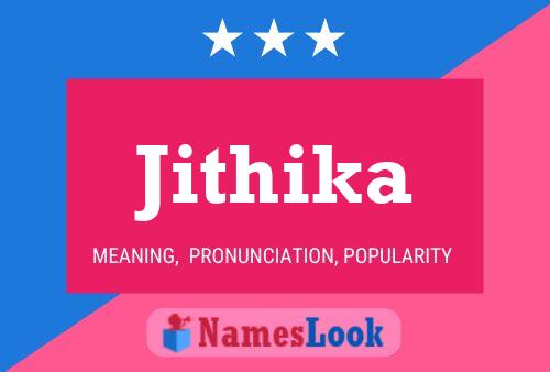 Jithika Name Poster