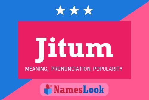 Jitum Name Poster