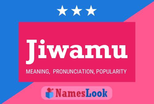 Jiwamu Name Poster