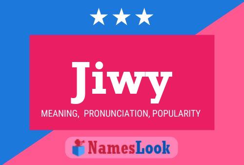 Jiwy Name Poster