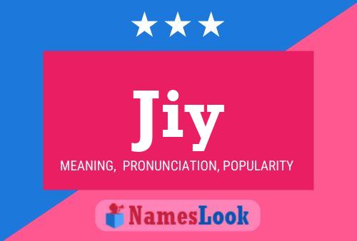 Jiy Name Poster