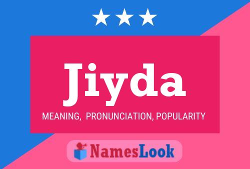 Jiyda Name Poster