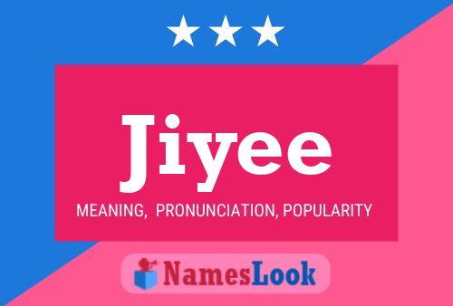 Jiyee Name Poster