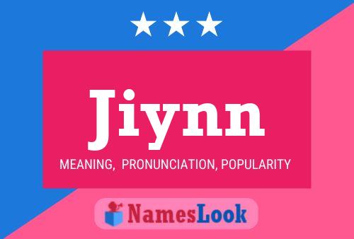 Jiynn Name Poster