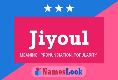 Jiyoul Name Poster