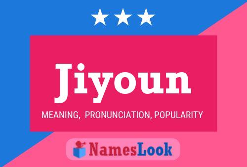 Jiyoun Name Poster