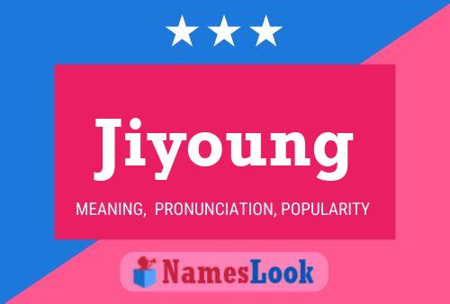 Jiyoung Name Poster