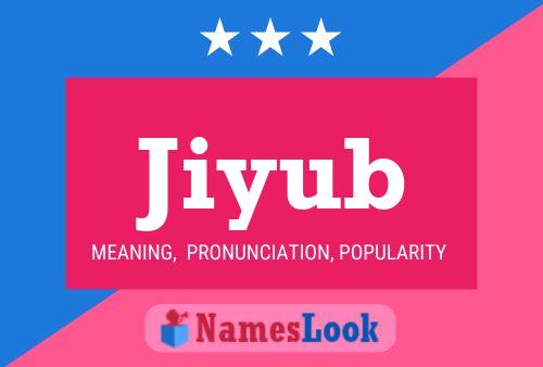 Jiyub Name Poster