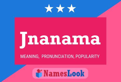 Jnanama Name Poster